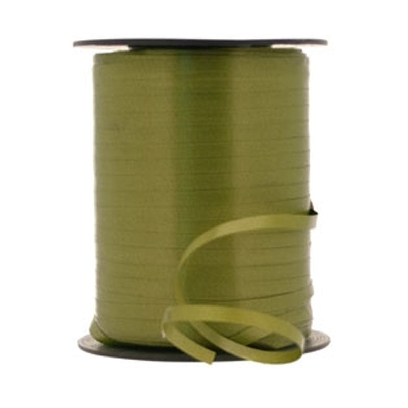 Moss Green Curling Ribbon