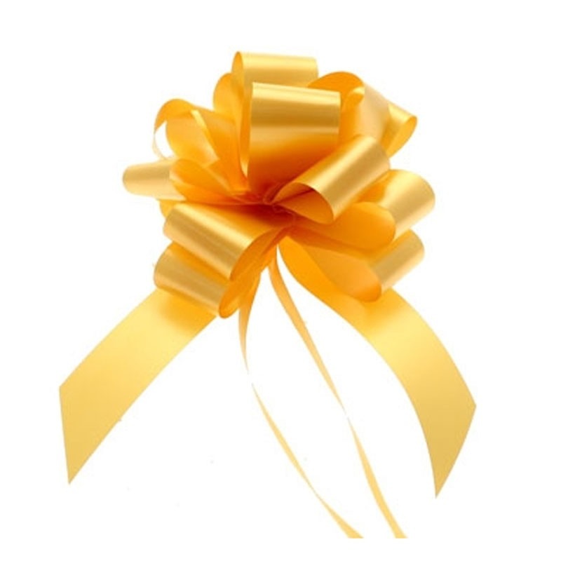 Gold Pull Bow 31mm Pack of 30