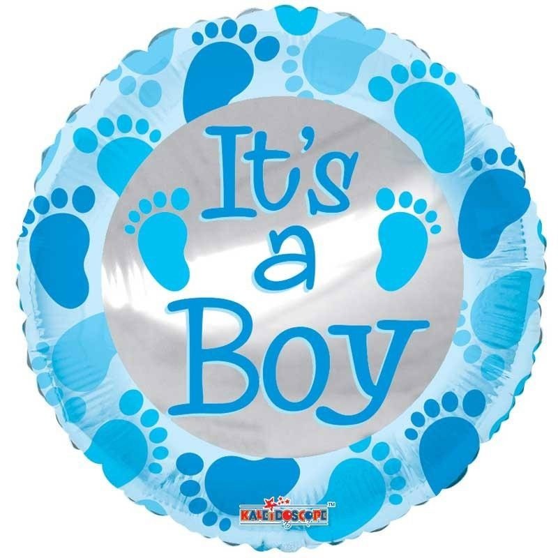 Baby Blue Footprints 18inch