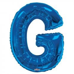 34 inch  Letter Balloon -  G - Blue