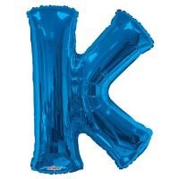 34 inch  Letter Balloon -  K - Blue