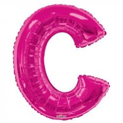 34 inch  Letter Balloon -  C - Pink