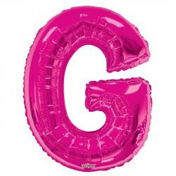 34 inch  Letter Balloon -  G - Pink