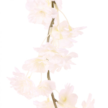 2.1m White Blossom Garland