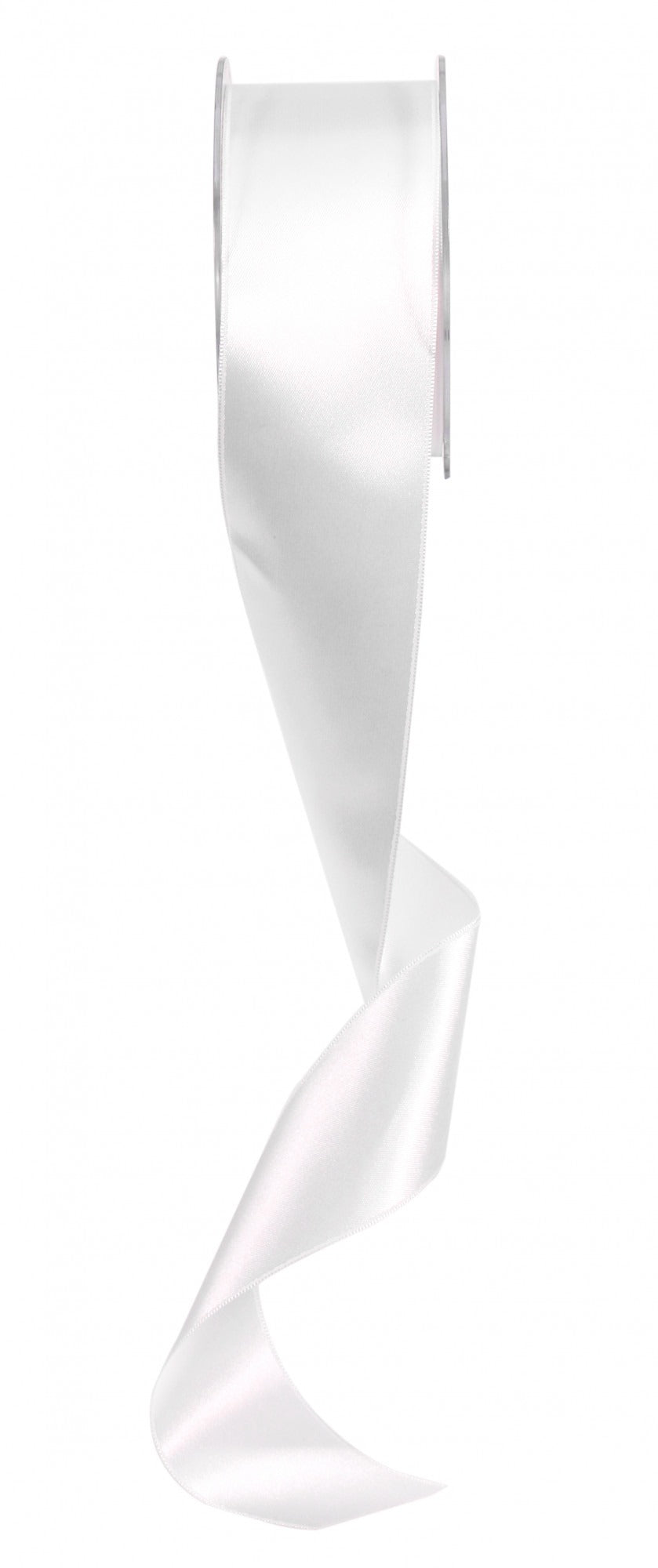 White Satin Ribbon 50mm