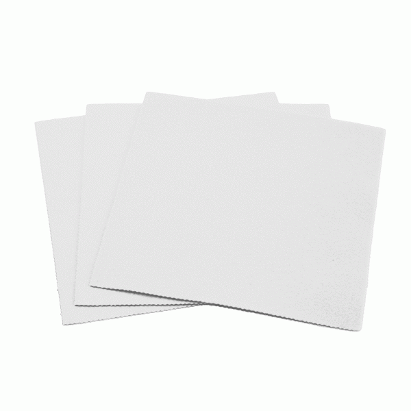 White Acrylic Felt 23x30cm pk10 -