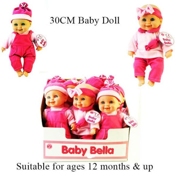 Baby Doll 30cm By Atoz Toys (2 Assorted Designs)