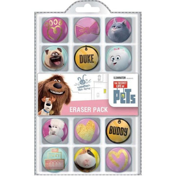 Secret Life Of Pets Novelty Erasers