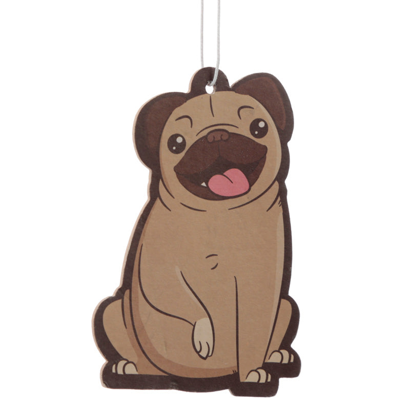 Mopps Pug Vanilla Scented Air Freshener