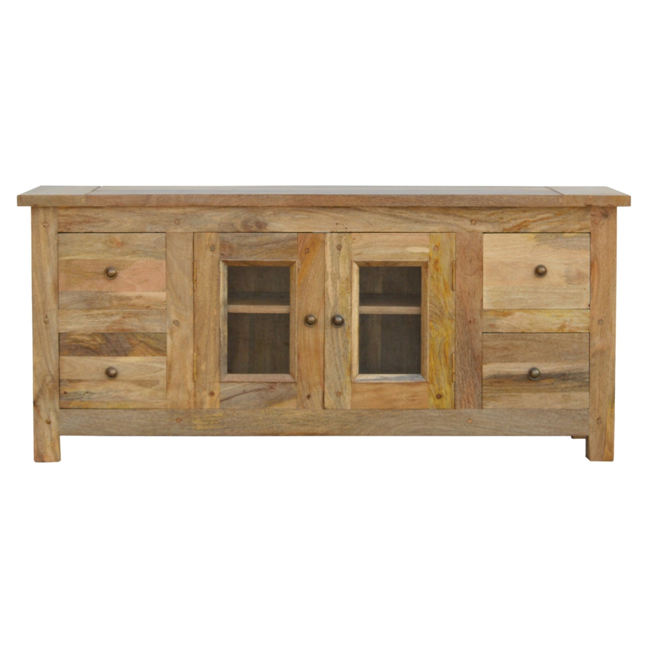 Granary Glazed 4 Drawer TV Unit