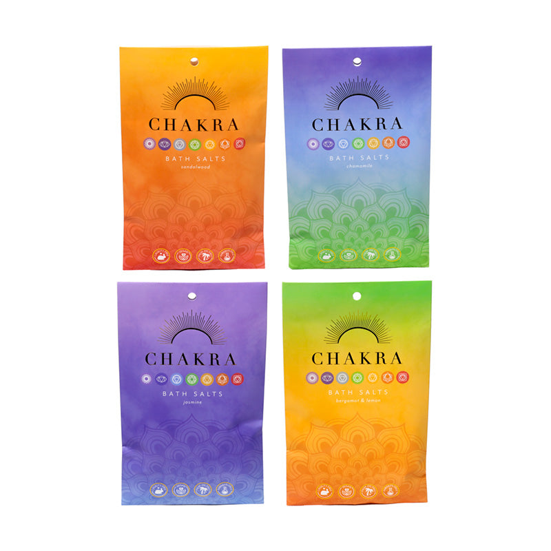 Bath Salt Set of 4 - Chakra