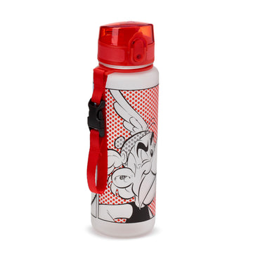 600ml Shatterproof Pop Top Water Bottle - Asterix & Obelix