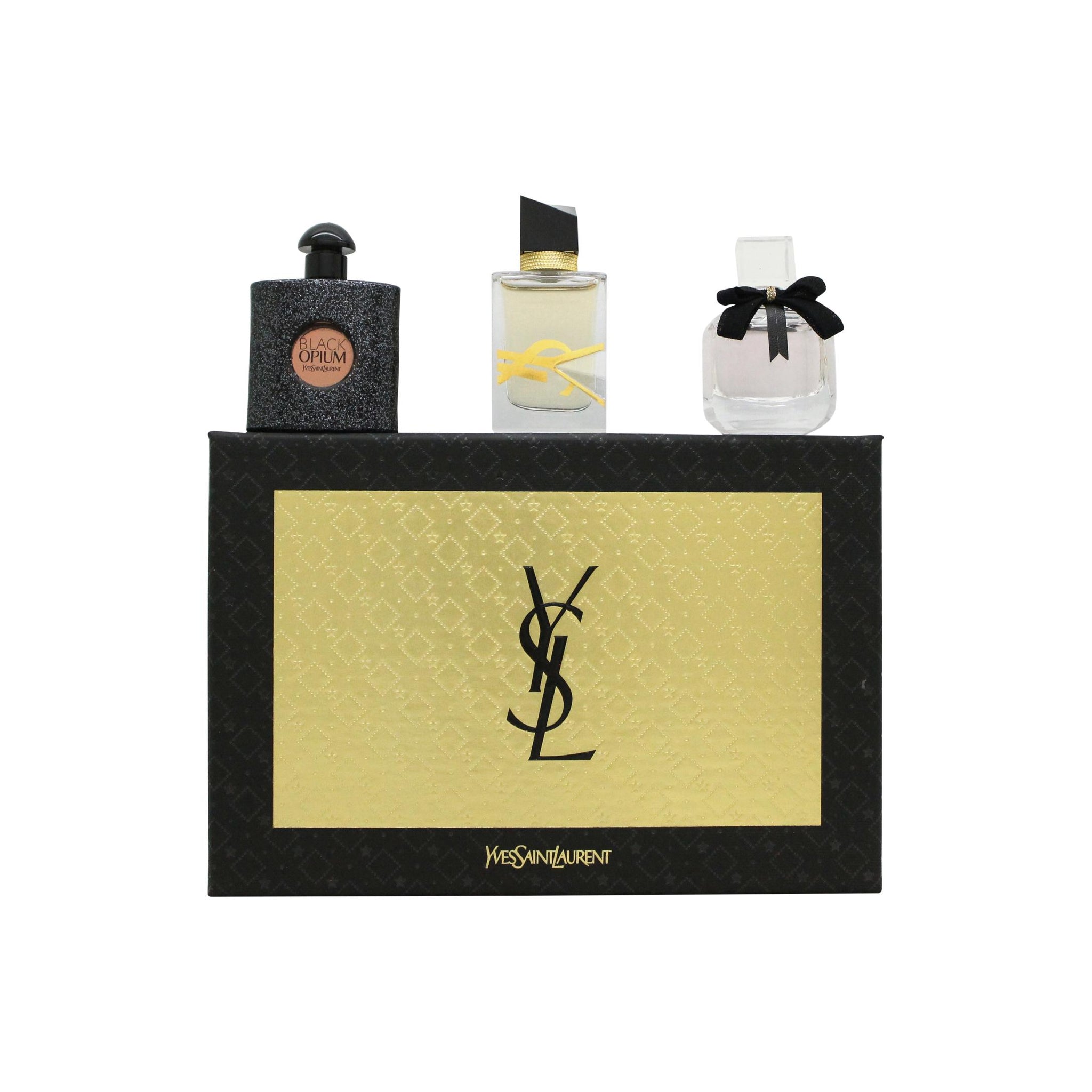 Yves Saint Laurent Miniature Gift Set 7.5ml Libre EDP + 7.5ml Mon Paris EDP + 7.5ml Black Opium EDP