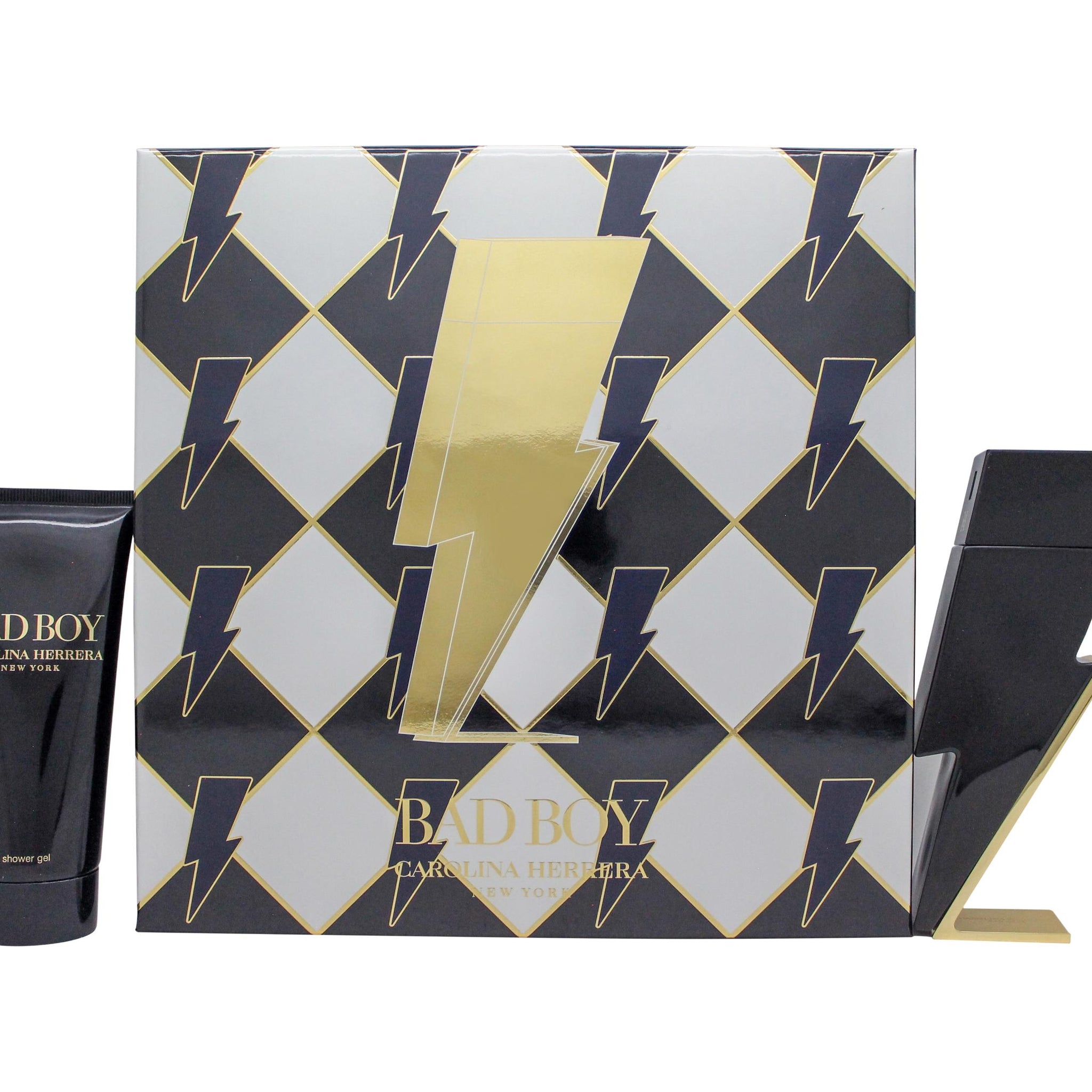 Carolina Herrera Bad Boy Gift Set 50ml EDT + 100ml Shower Gel