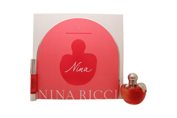 Nina Ricci Nina Gift Set 50ml EDT + 2.5g Its Lipstick - Iconic Pink