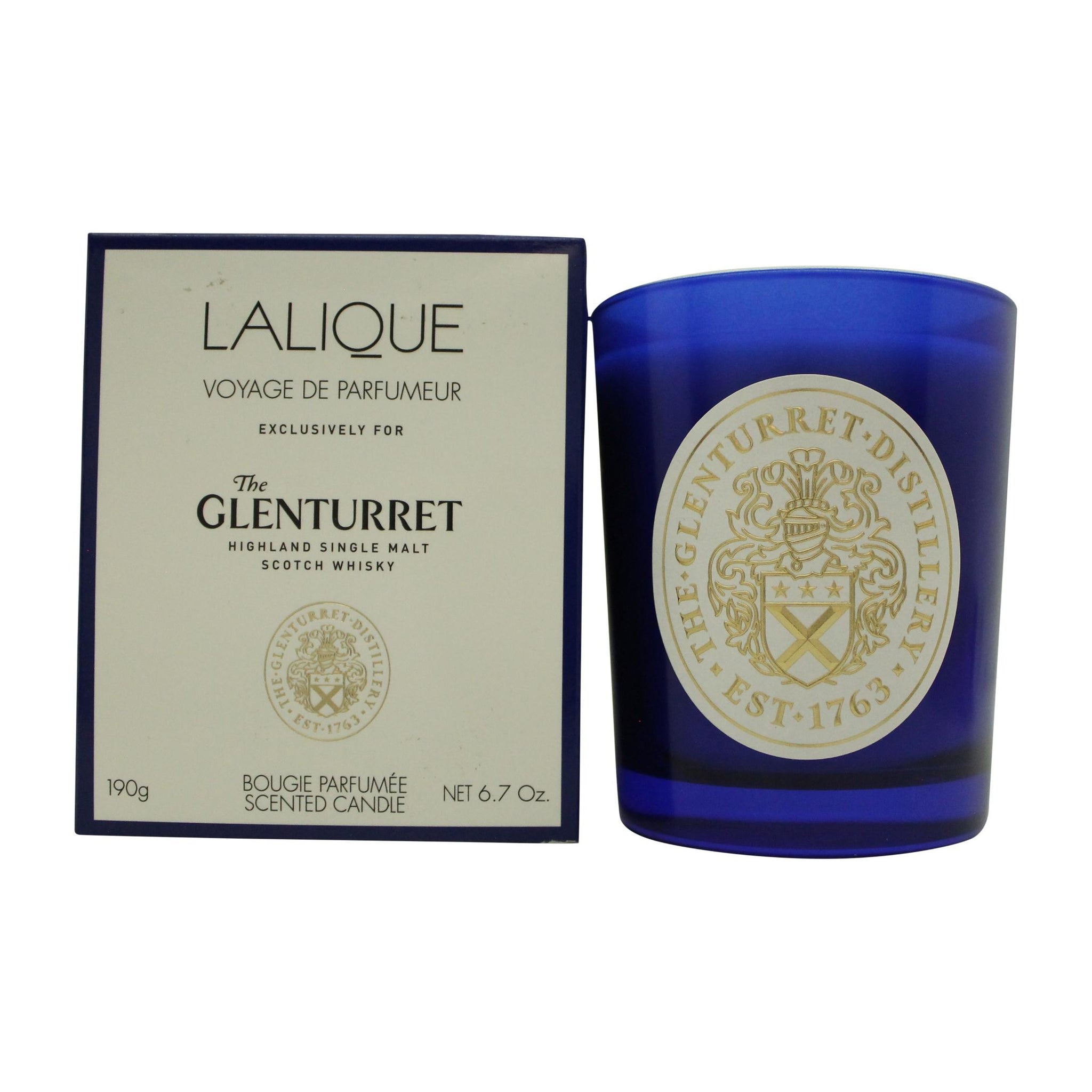 Lalique Candle 190g - The Glenturret