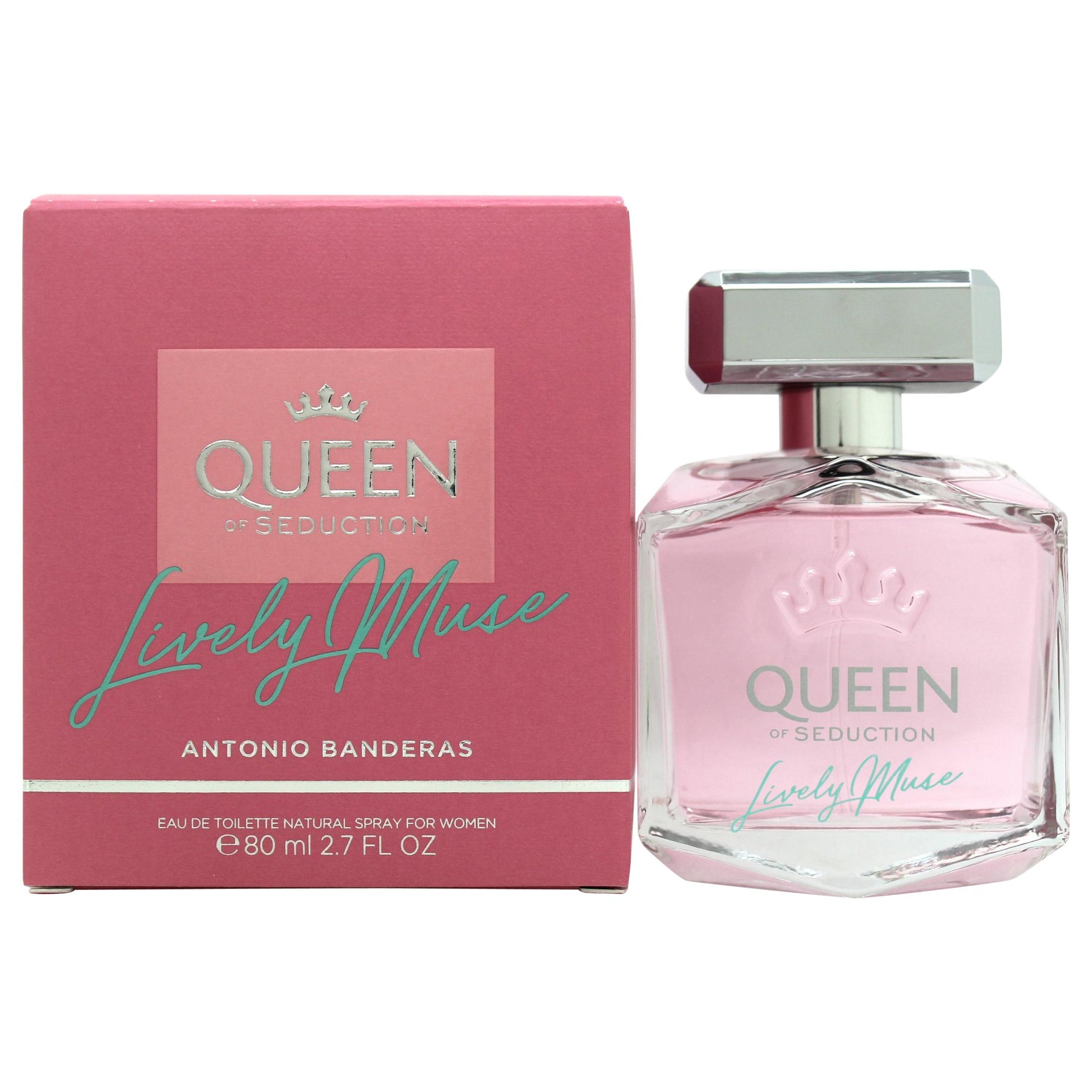 Antonio Banderas Queen of Seduction Lively Muse Eau de Toilette 80ml Spray