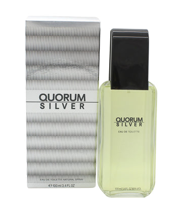 Antonio Puig Quorum Silver Eau de Toilette 100ml Spray