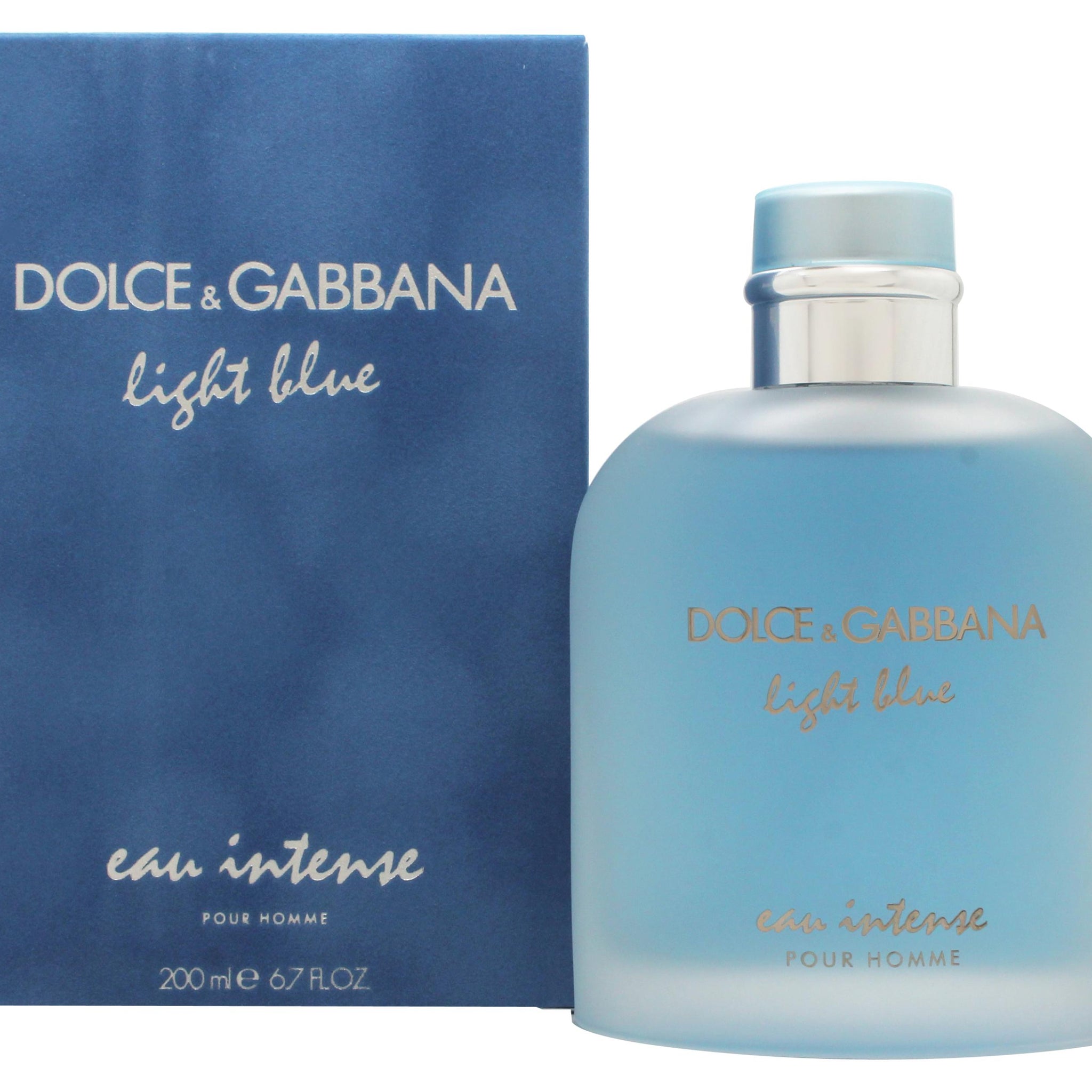 Dolce & Gabbana Light Blue Eau Intense Pour Homme Eau de Parfum 200ml Sprej