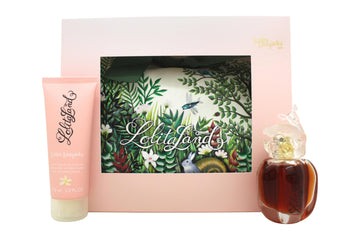 Lolita Lempicka LolitaLand Gift Set 40ml EDP + 75ml Body Lotion + Bag