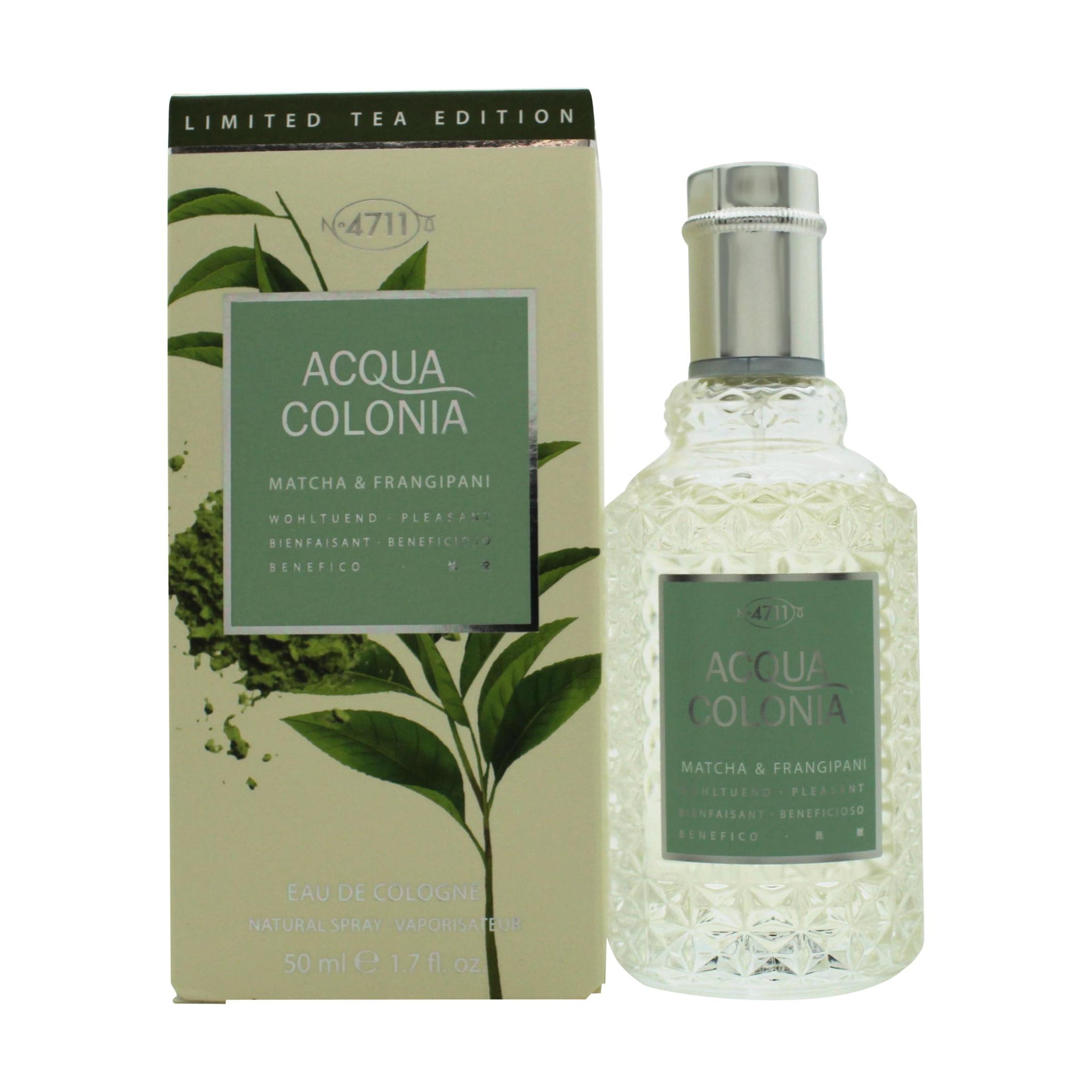 Mäurer & Wirtz 4711 Acqua Colonia Matcha & Frangipani Eau de Cologne 50ml Spray