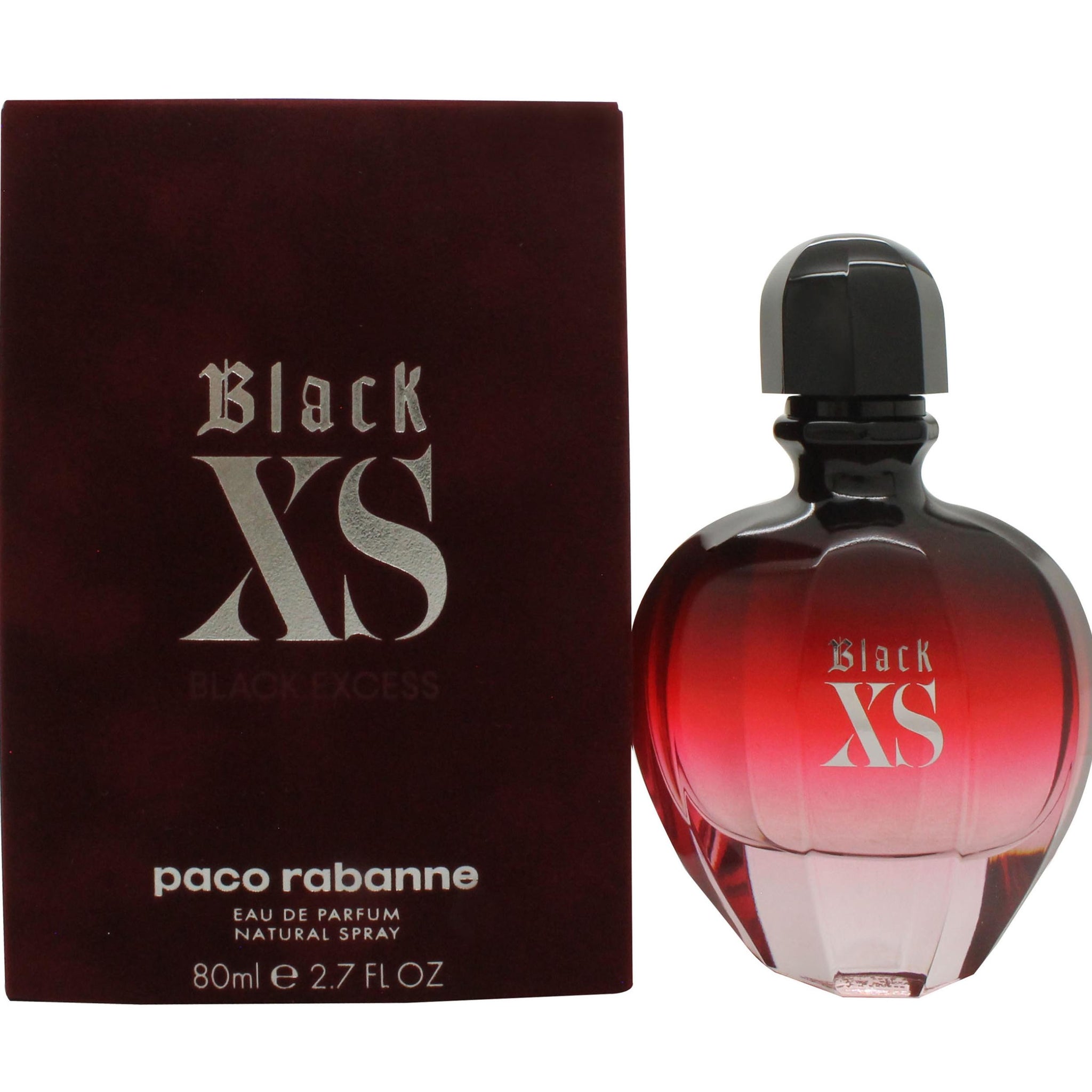 Paco Rabanne Black XS Eau de Parfum 80ml Spray