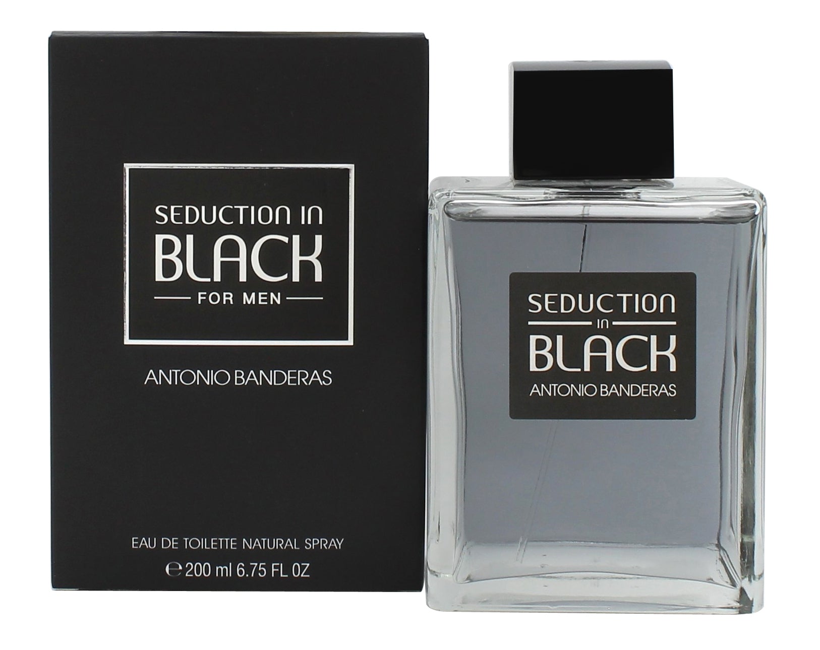 Antonio Banderas Seduction In Black Eau de Toilette 200ml Spray