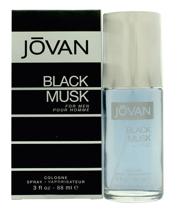 Jovan Black Musk Eau De Cologne 90ml Spray