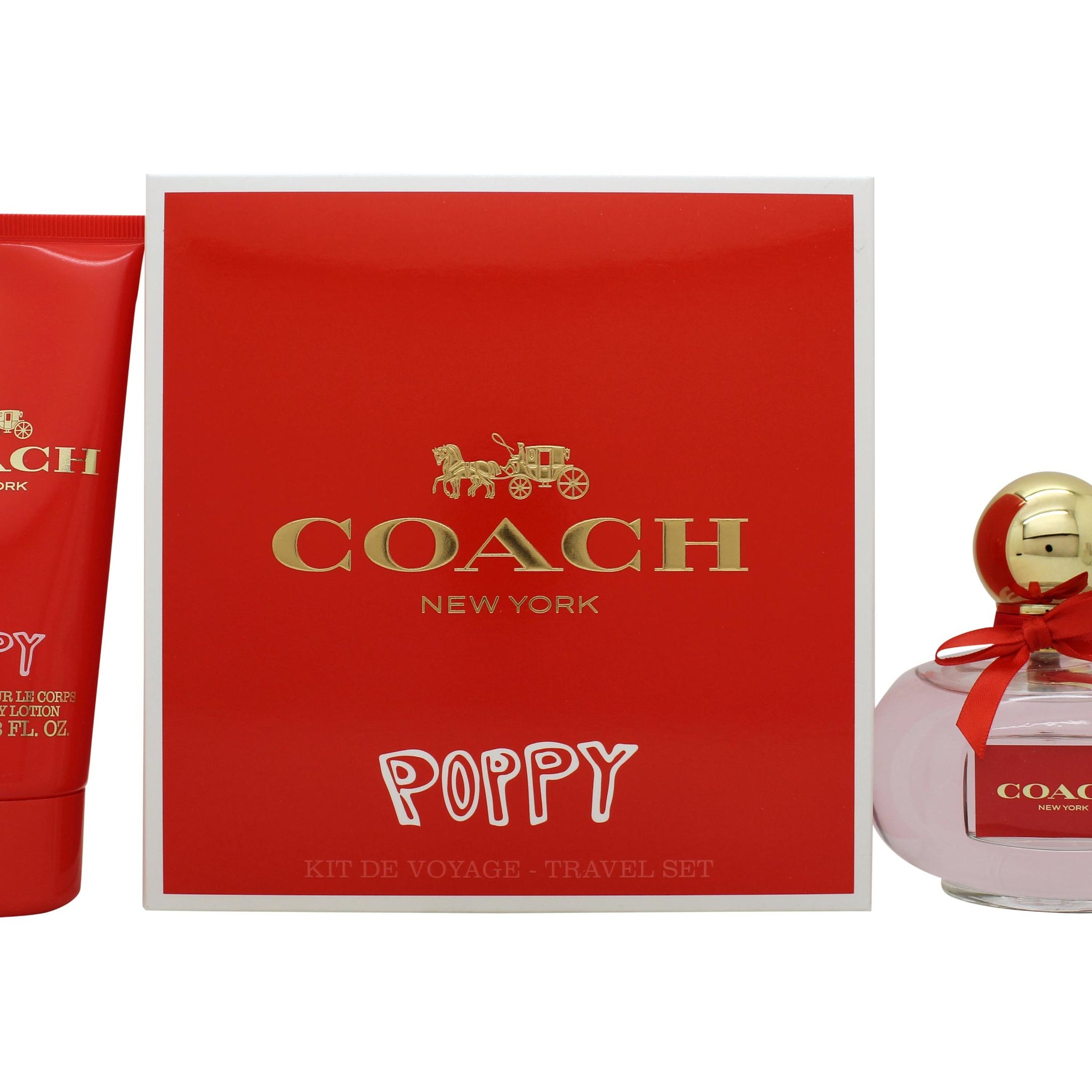 Coach Poppy Gift Set 100ml EDP + 100ml Body Lotion