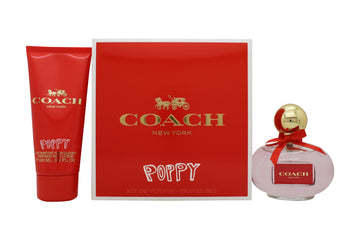 Coach Poppy Gift Set 100ml EDP + 100ml Body Lotion