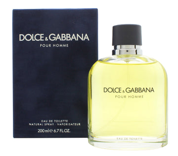 Dolce & Gabbana Pour Homme Eau de Toilette 200ml Spray