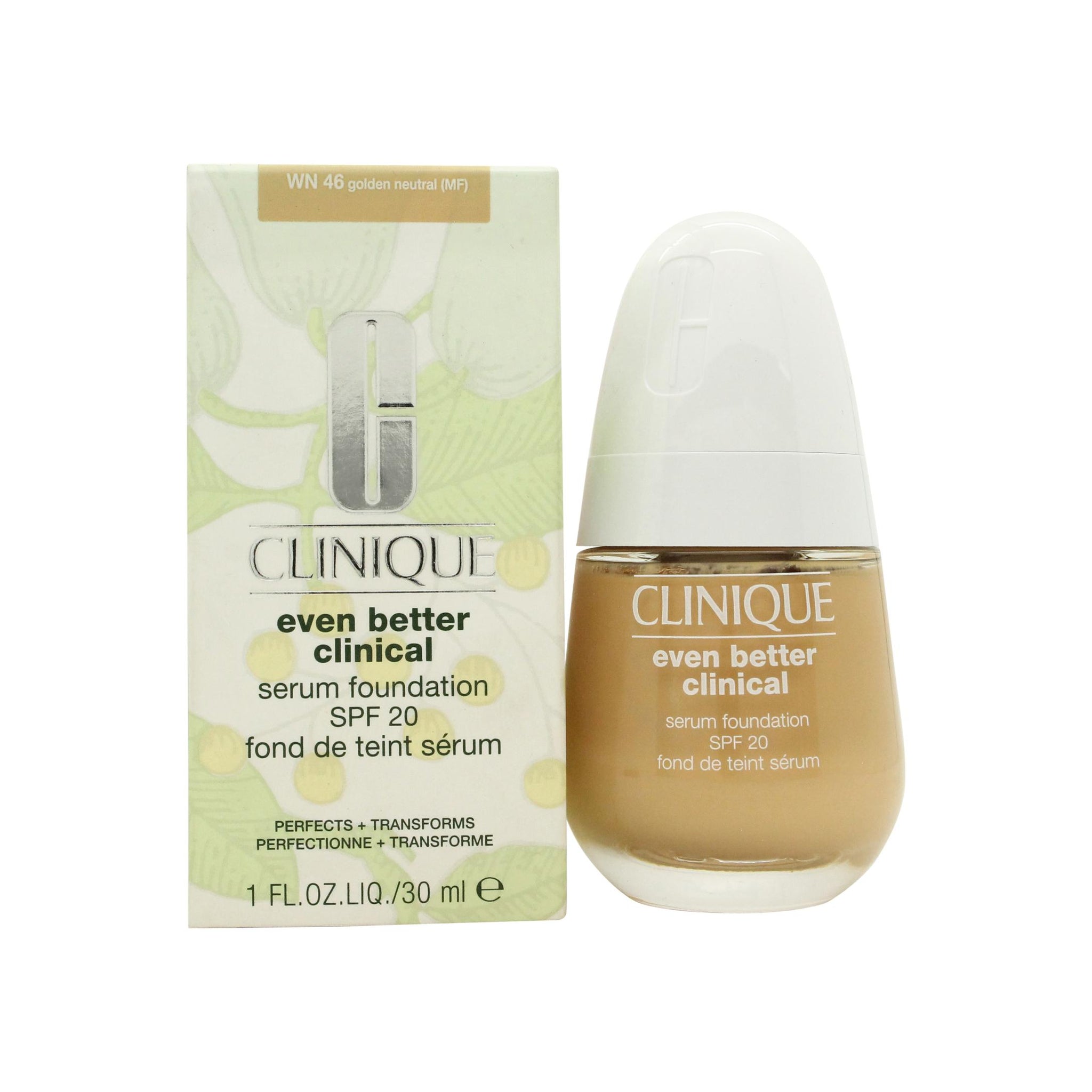 Clinique Even Better Clinical Serum Foundation SPF20 30ml  - WN 46 Golden Neutral