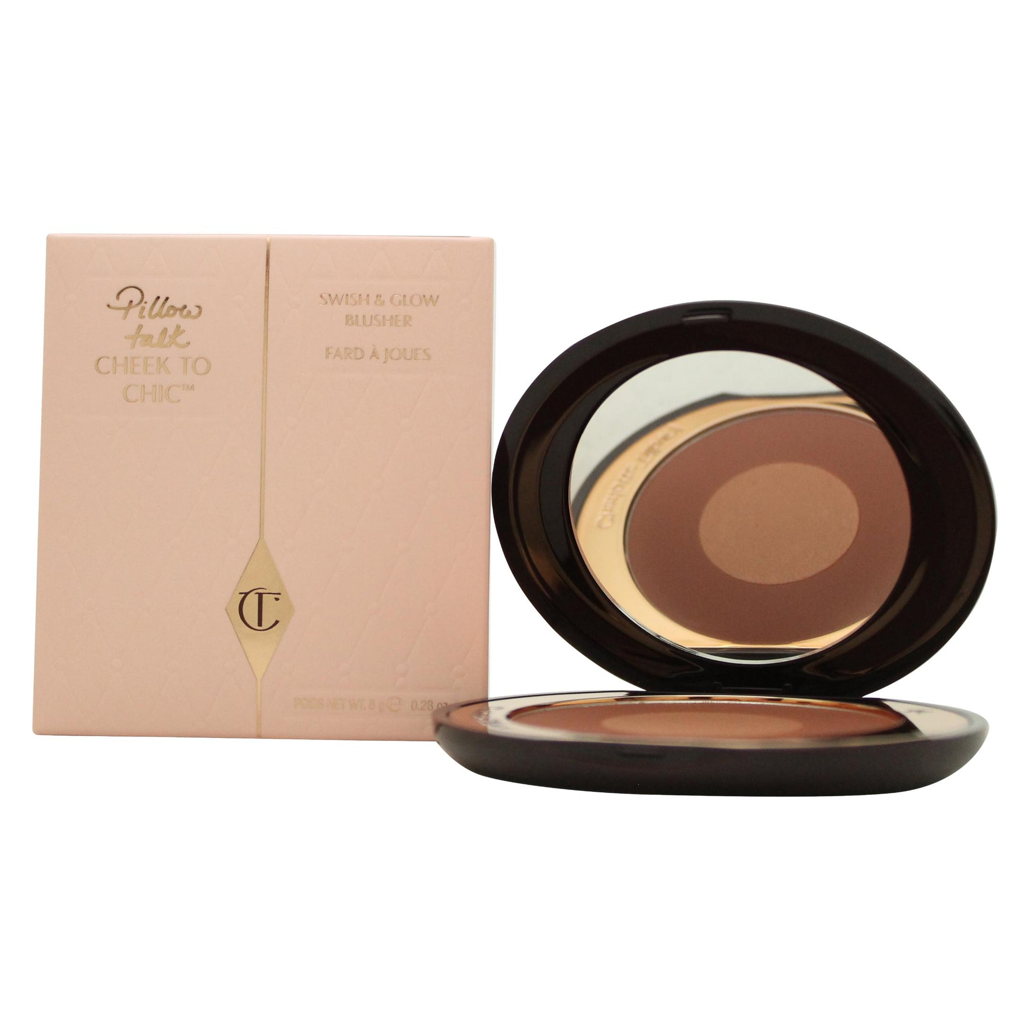 Charlotte Tilbury Cheek To Chic Blusher 8g - Pillow Talk Intense