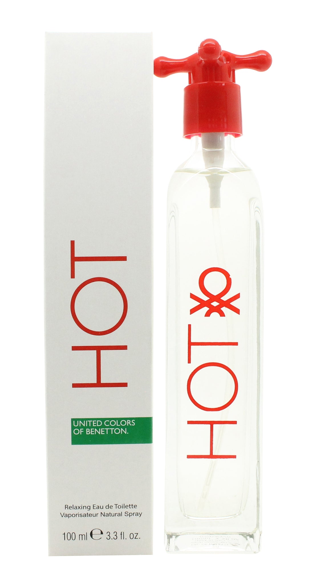 Benetton Hot Eau de Toilette 100ml Sprej - Ny Version