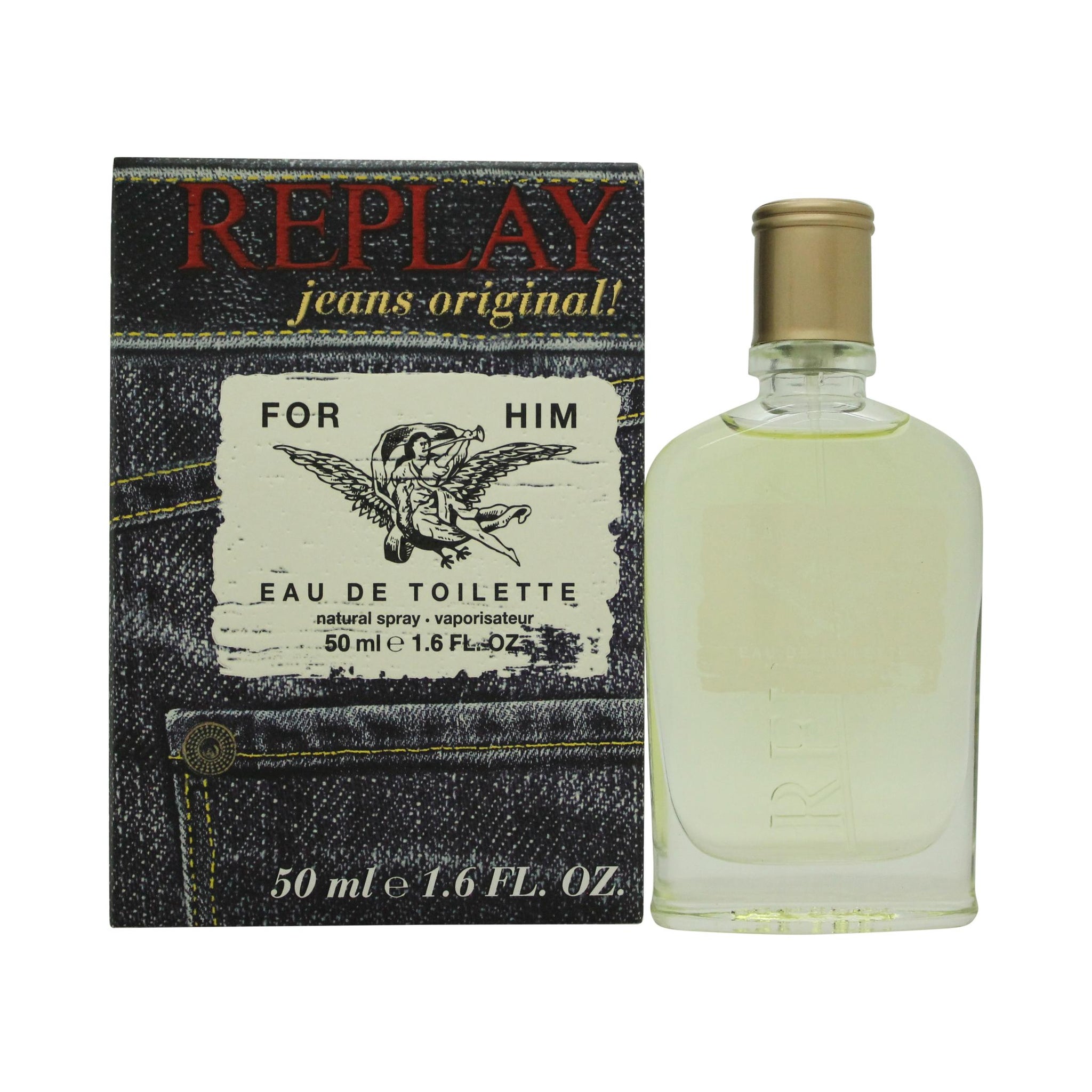 Replay Jeans Original for Him Eau de Toilette 50ml Spray