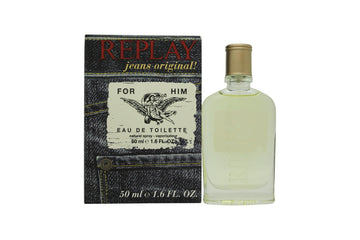 Replay Jeans Original for Him Eau de Toilette 50ml Spray