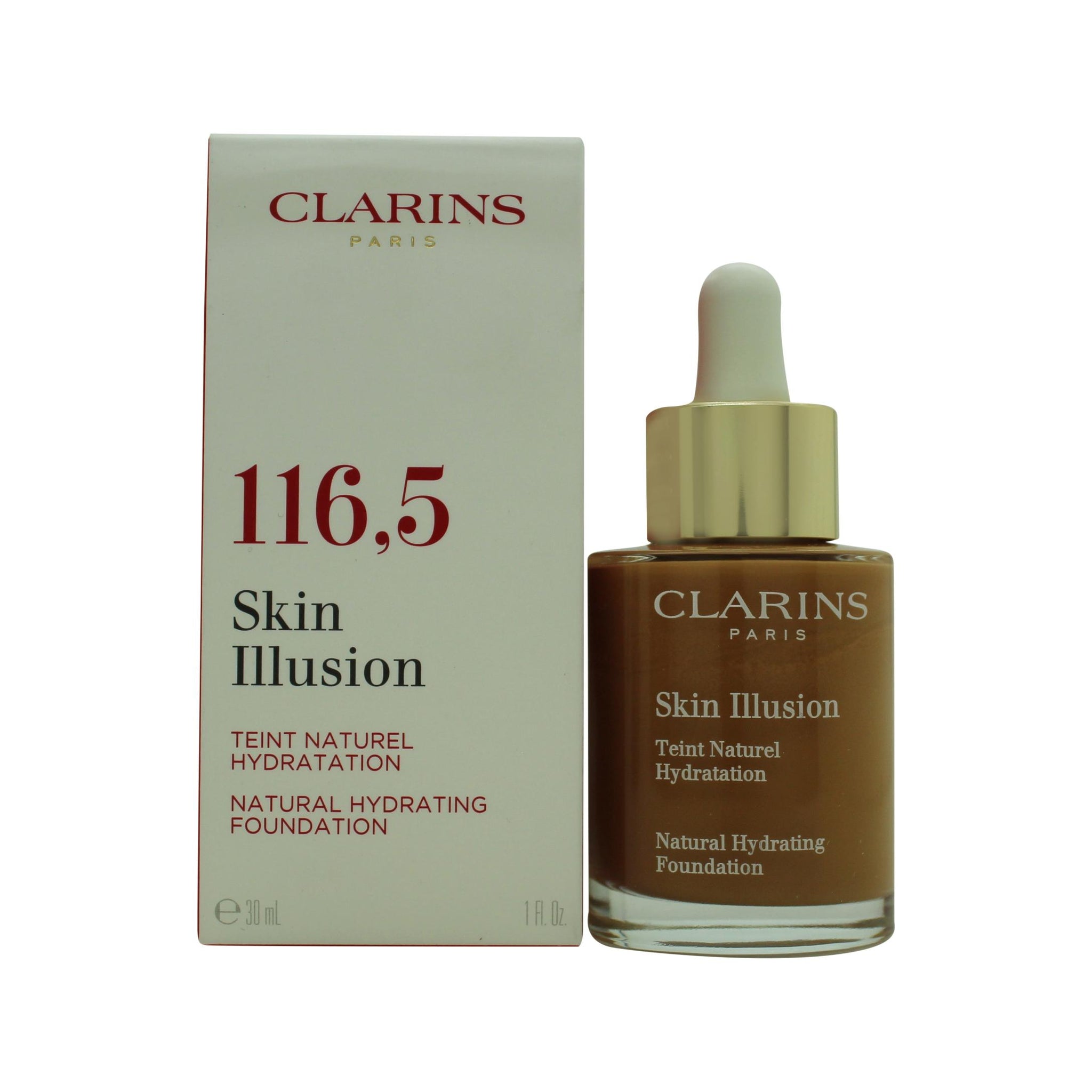 Clarins Skin Illusion Natural Hydrating Foundation SPF15 30ml - 116.5 Coffee