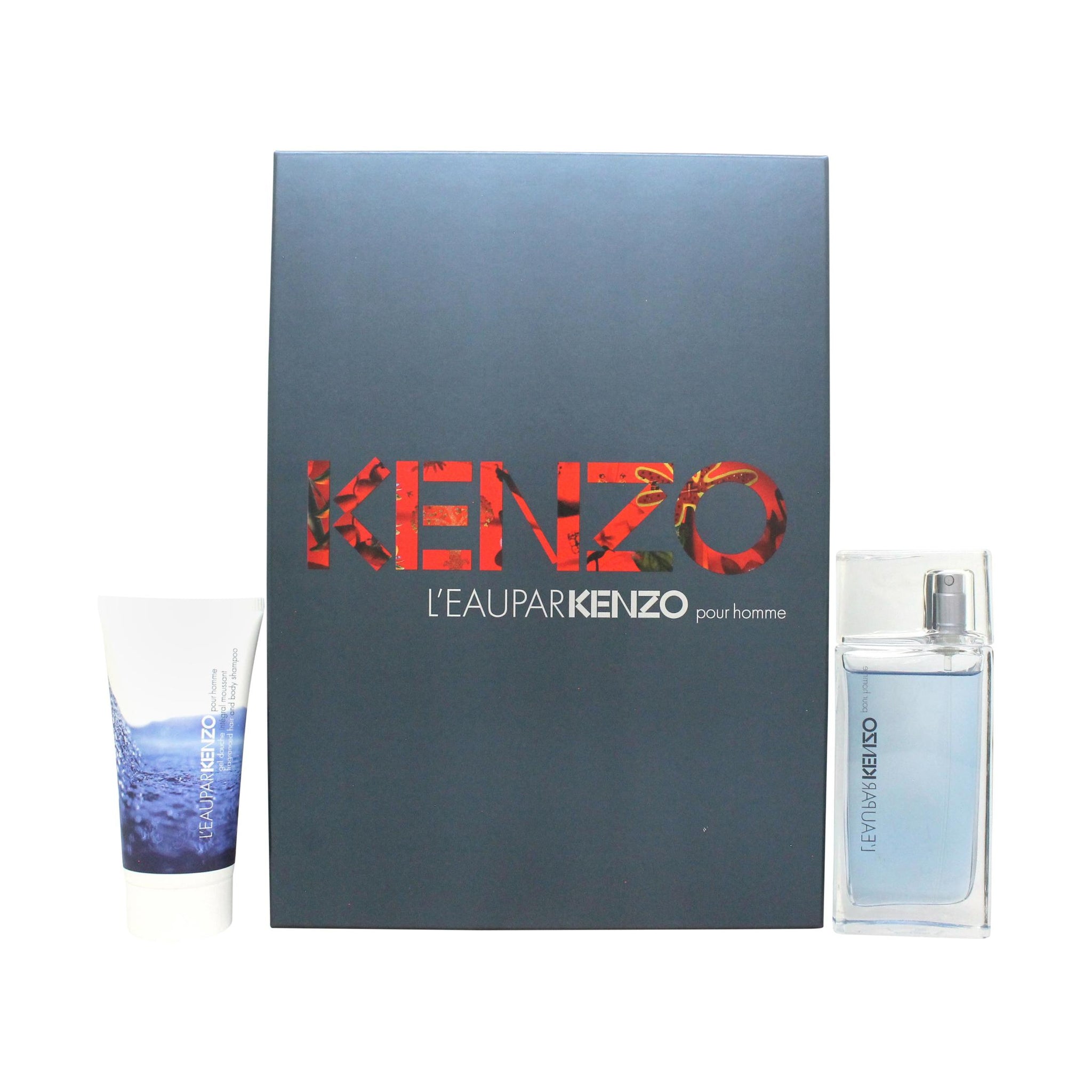 Kenzo L'Eau par Kenzo pour Homme Gift Set 50ml EDT + 50ml Shower Gel