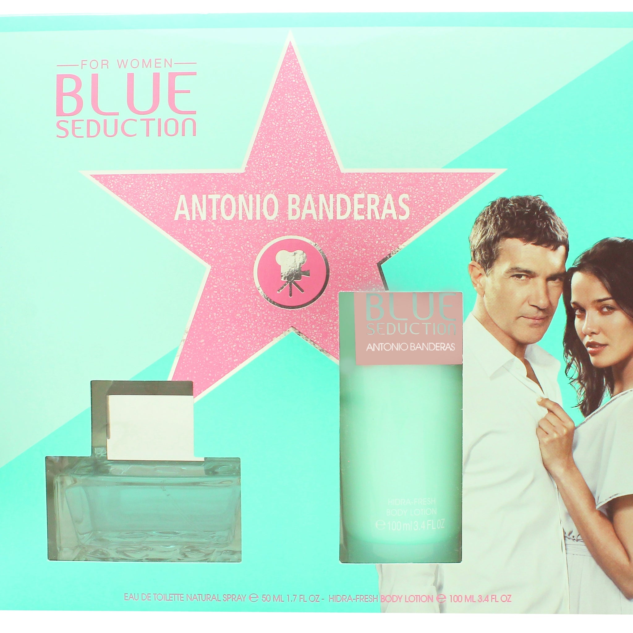 Antonio Banderas Blue Seduction for Women Gift Set 50ml EDT + 100ml Body Lotion