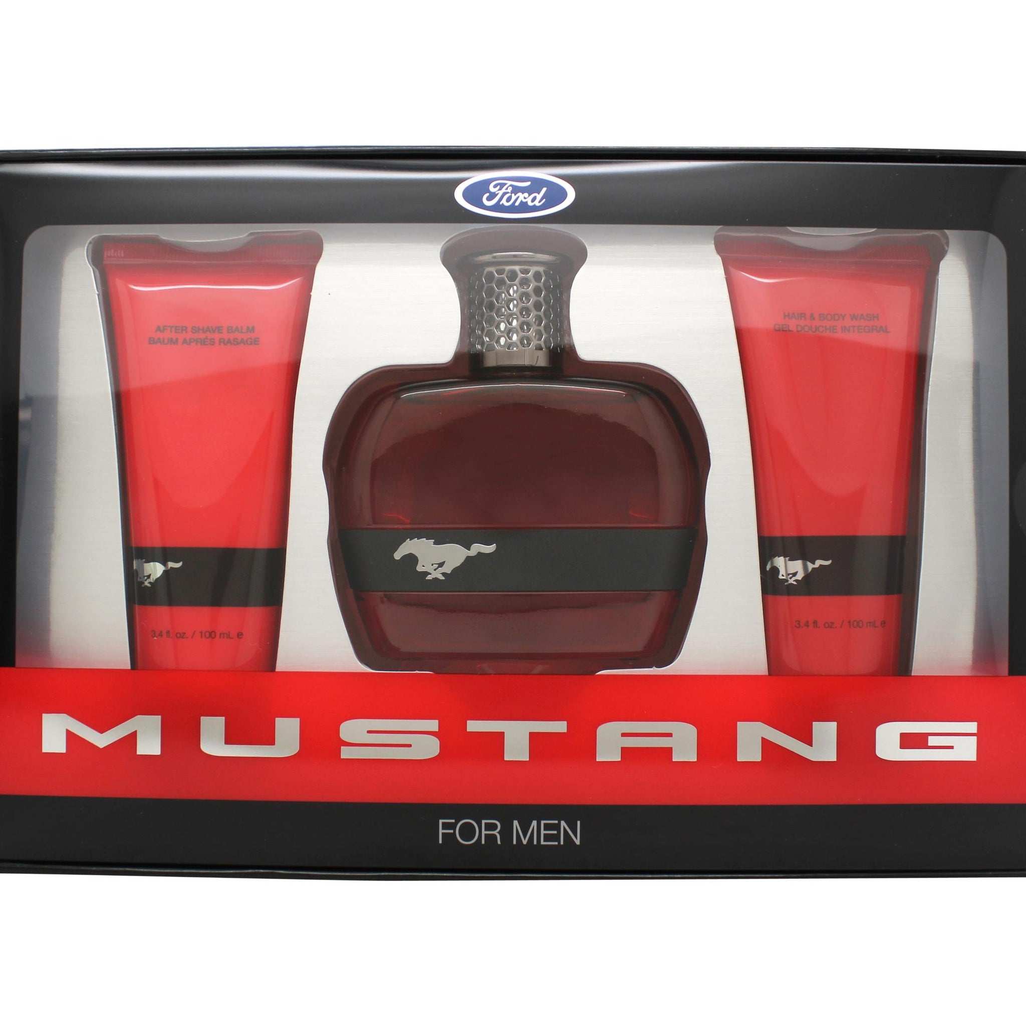 Mustang Gift Set 100ml EDT + 100ml Aftershave Balm + 100ml Shower Gel