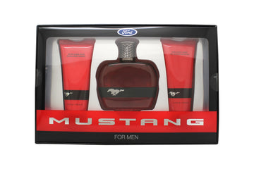 Mustang Gift Set 100ml EDT + 100ml Aftershave Balm + 100ml Shower Gel