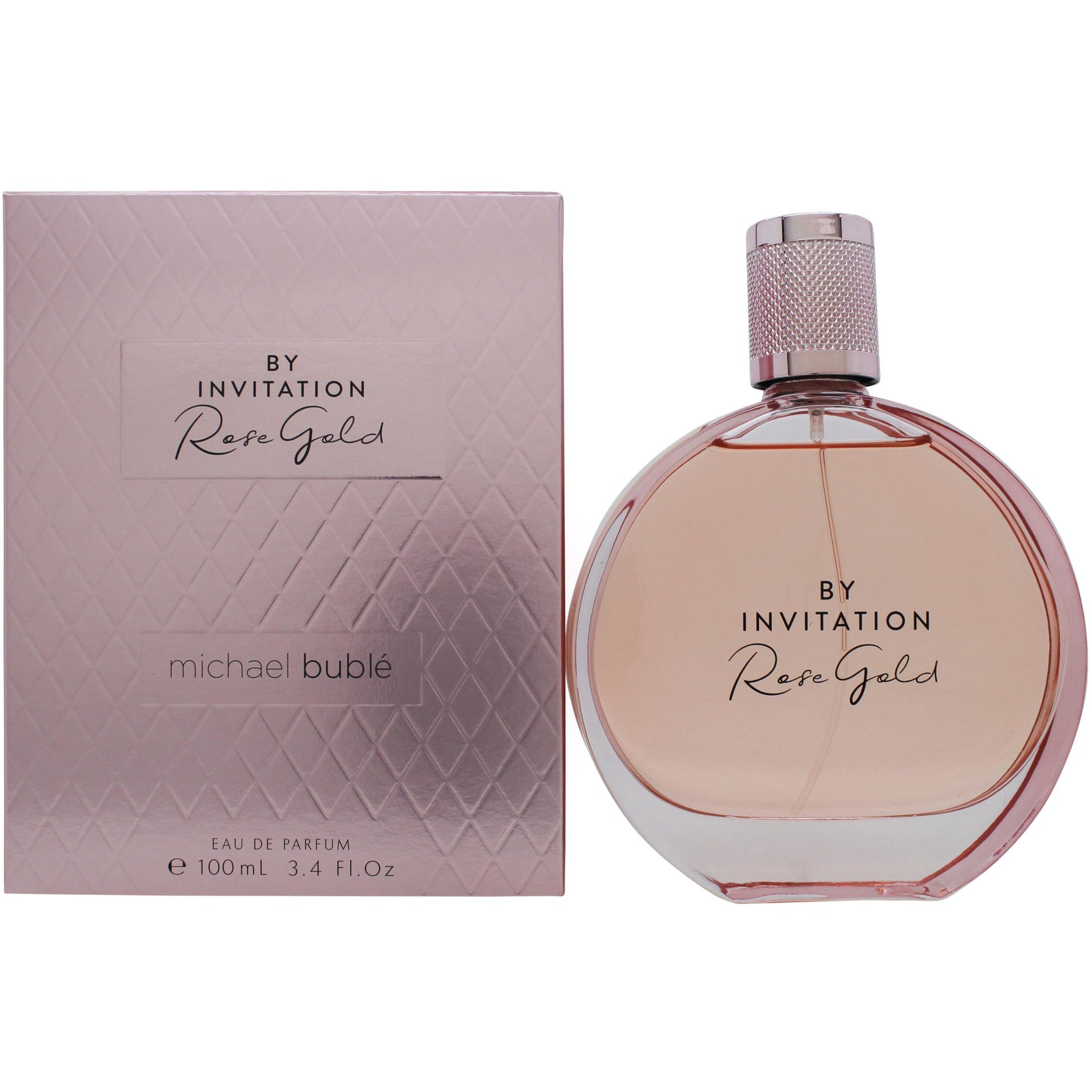 Michael Buble By Invitation Rose Gold Eau de Parfum 100ml Spray