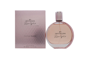 Michael Buble By Invitation Rose Gold Eau de Parfum 100ml Spray