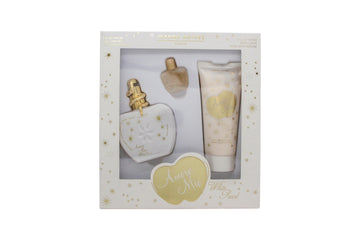 Jeanne Arthes Amour Mio White Pearl Gift Set 100ml EDP + 100ml Body Lotion + 7ml EDP