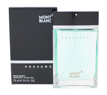 Mont Blanc Presence Eau de Toilette 75ml Spray