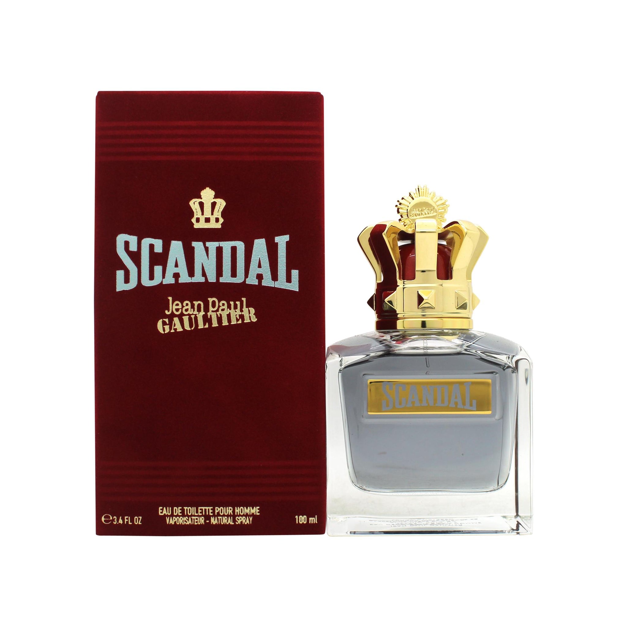 Jean Paul Gaultier Scandal Pour Homme Eau de Toilette 100ml Refillable Spray