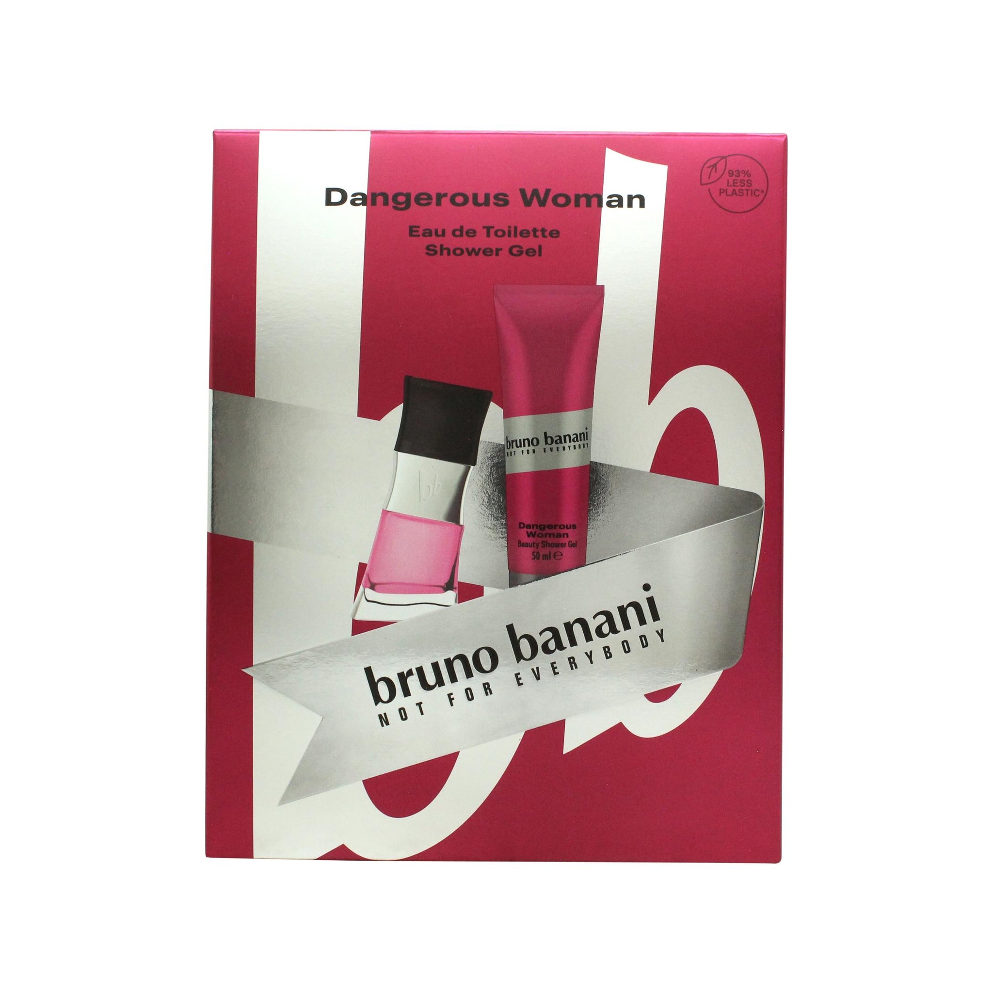 Bruno Banani Dangerous Woman Gift Set 30ml EDT + 50ml Shower Gel