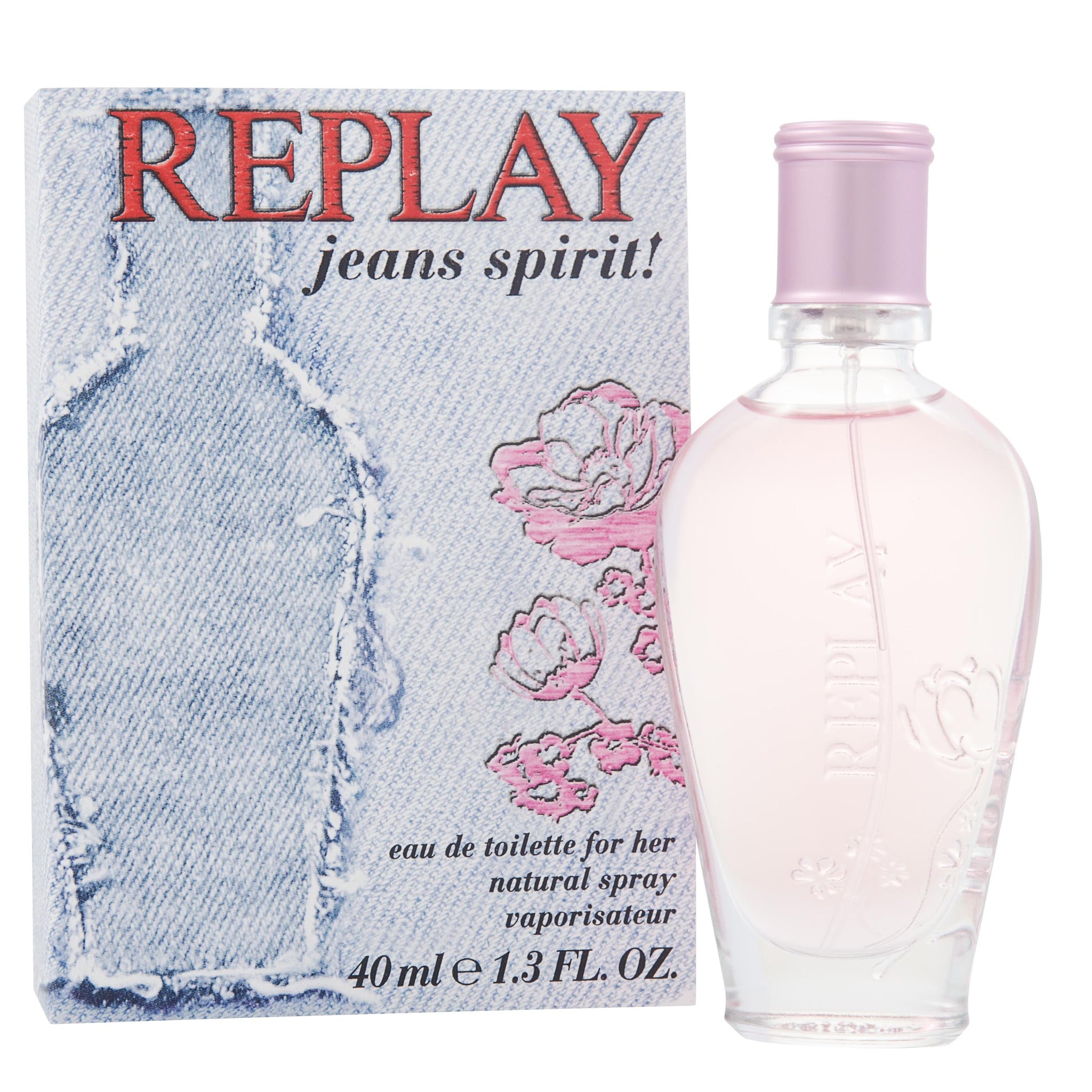 Replay Jeans Spirit! for Her Eau de Toilette 40ml Spray