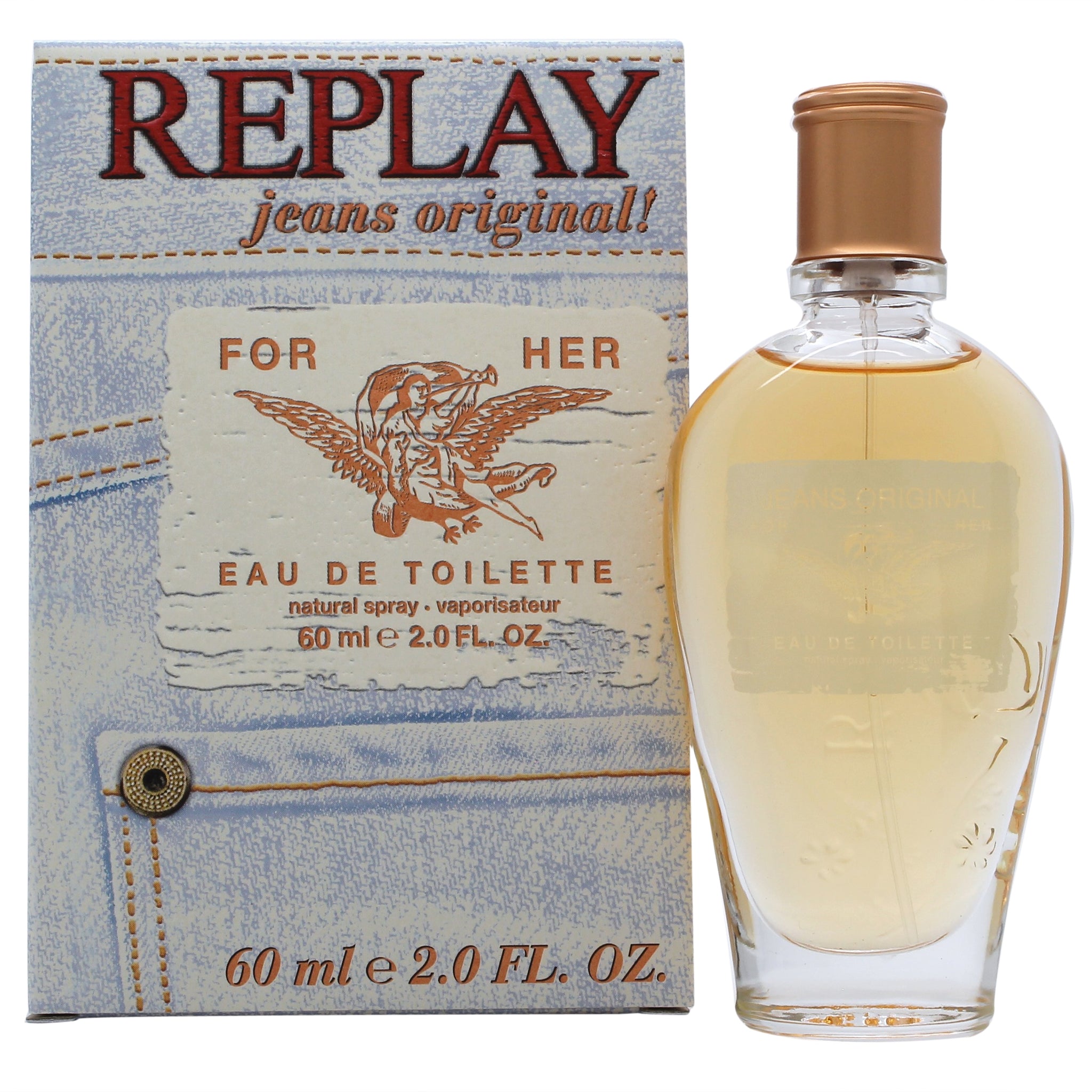 Replay Jeans Original for Her Eau de Toilette 60ml Spray