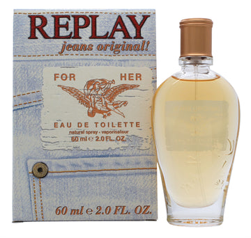 Replay Jeans Original for Her Eau de Toilette 60ml Spray